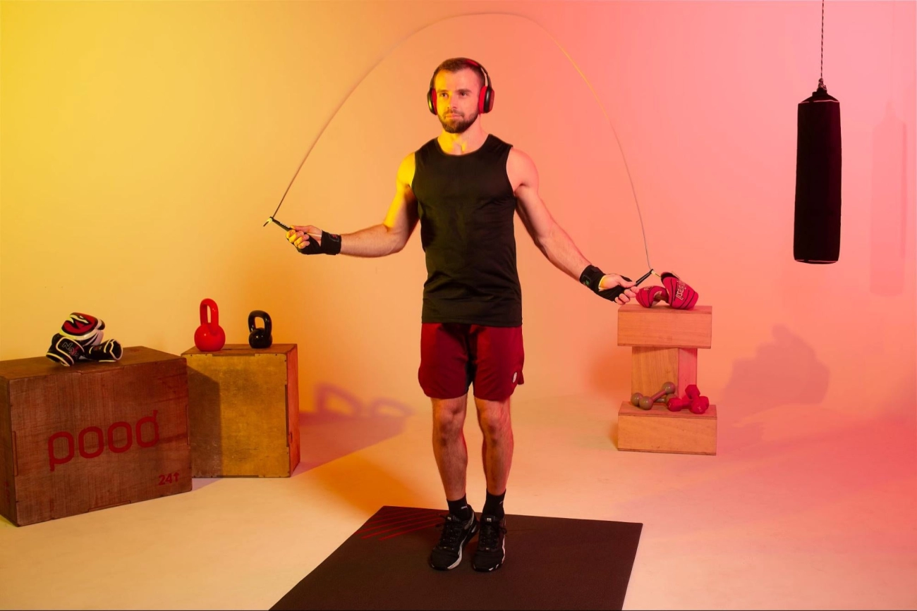 Boxer Jump Rope Training Routine