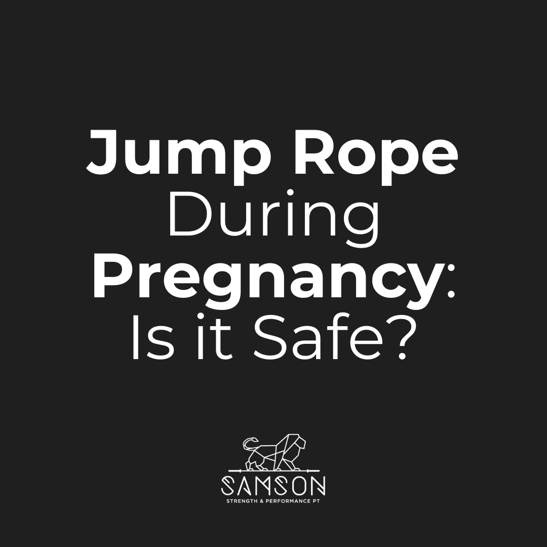 Pregnancy Jump Rope Safety Tips