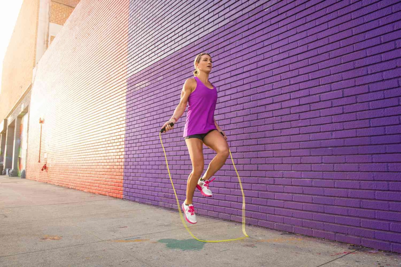 rope skipping and jogging ply